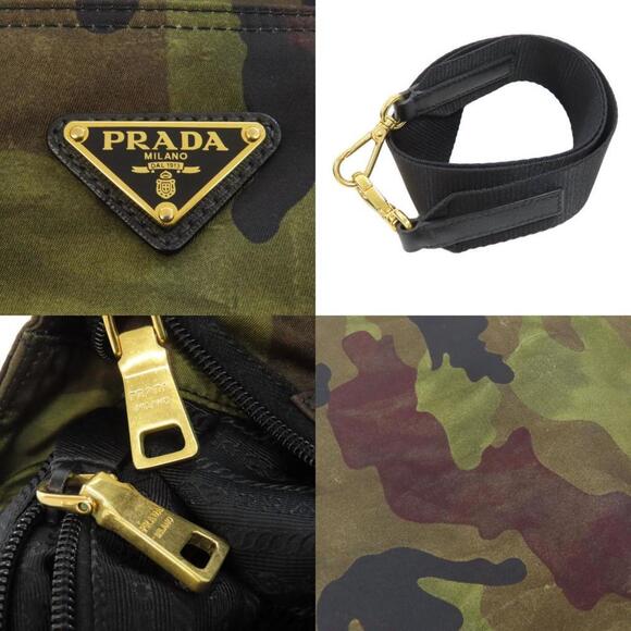 PRADA Camouflage Tote Bag Nylon Material - Picture 8 of 11